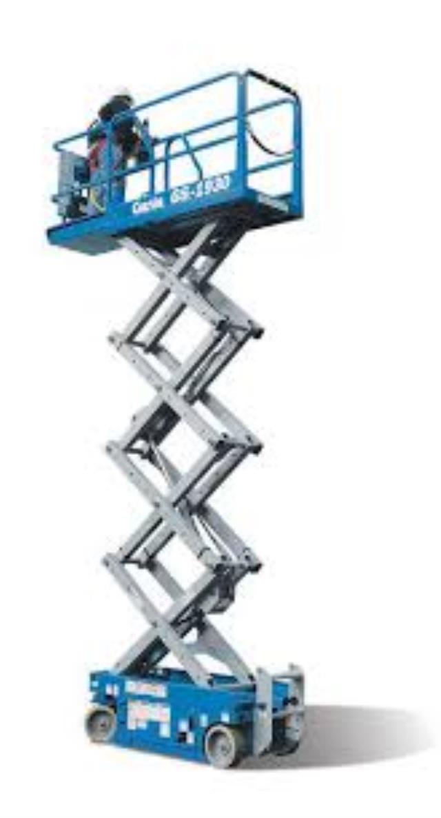 Rental store for 19 foot scissor lift in the Dayton OH metro area