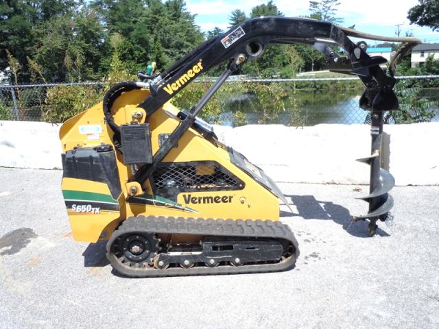 Rental store for mini skid auger attachment in the Dayton OH metro area