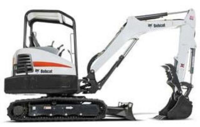 Rental store for bobcat e35 trachoe in the Dayton OH metro area